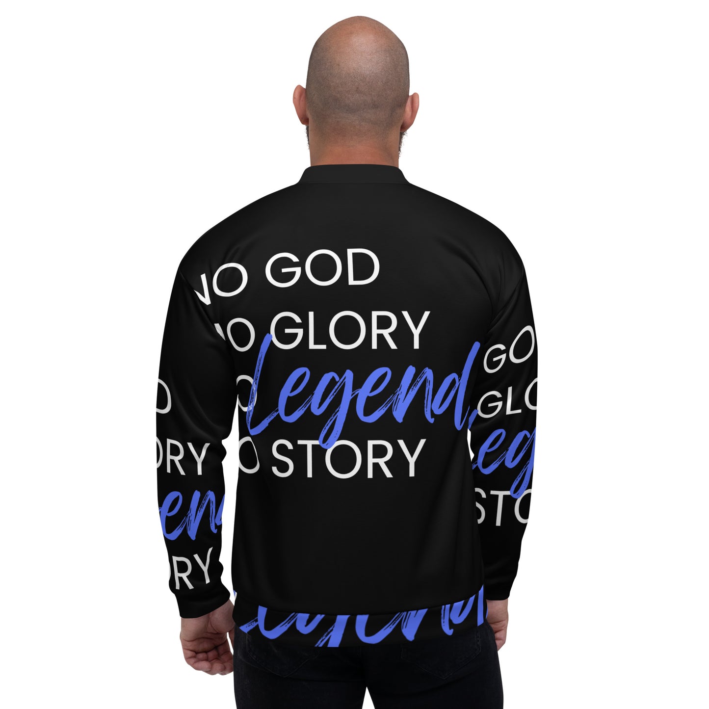 Godly Mind Unisex Bomber Jacket - No Legend