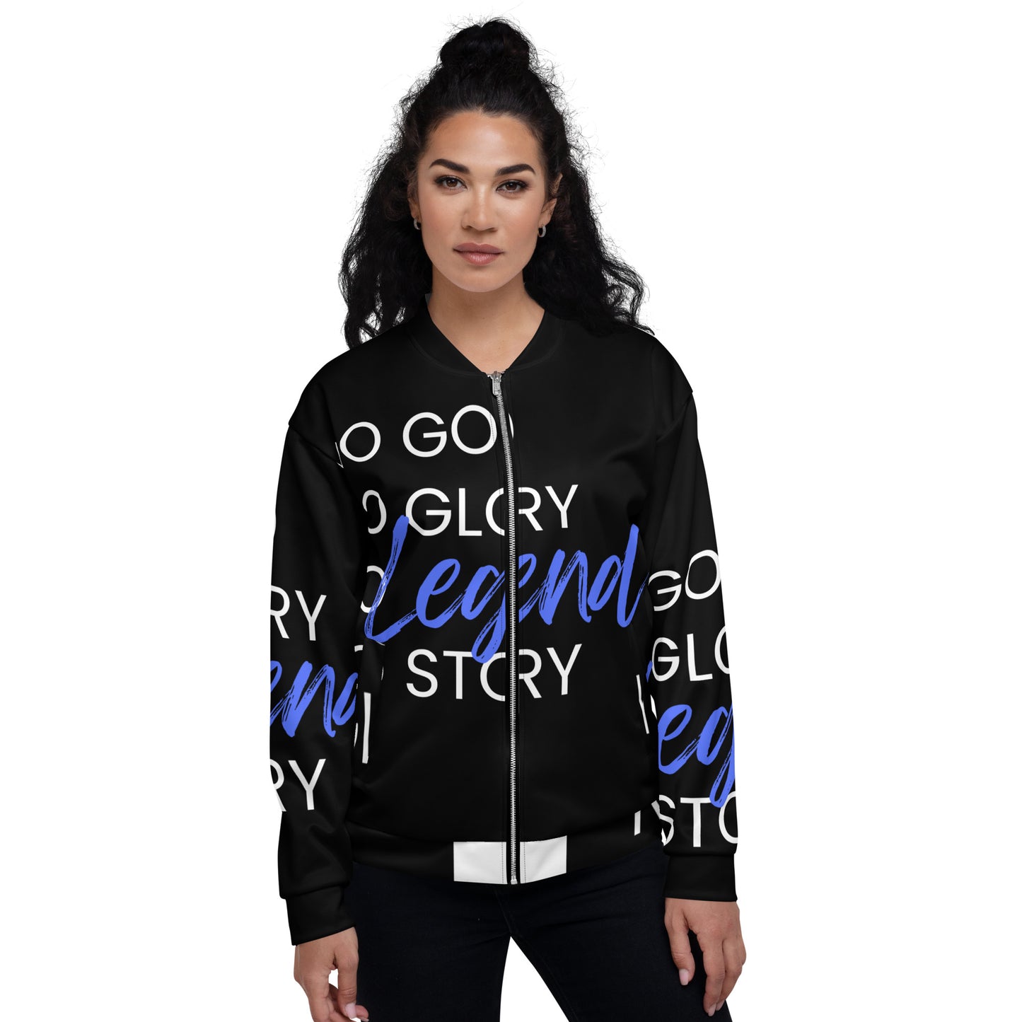 Godly Mind Unisex Bomber Jacket - No Legend