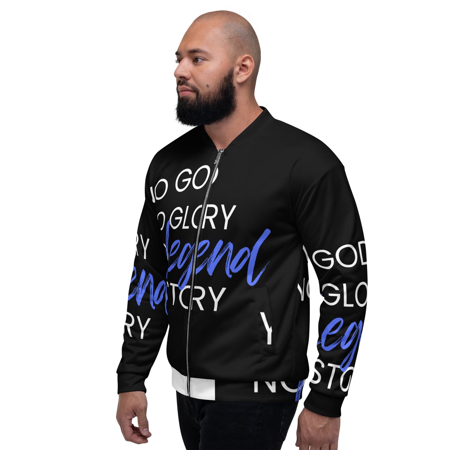 Godly Mind Unisex Bomber Jacket - No Legend