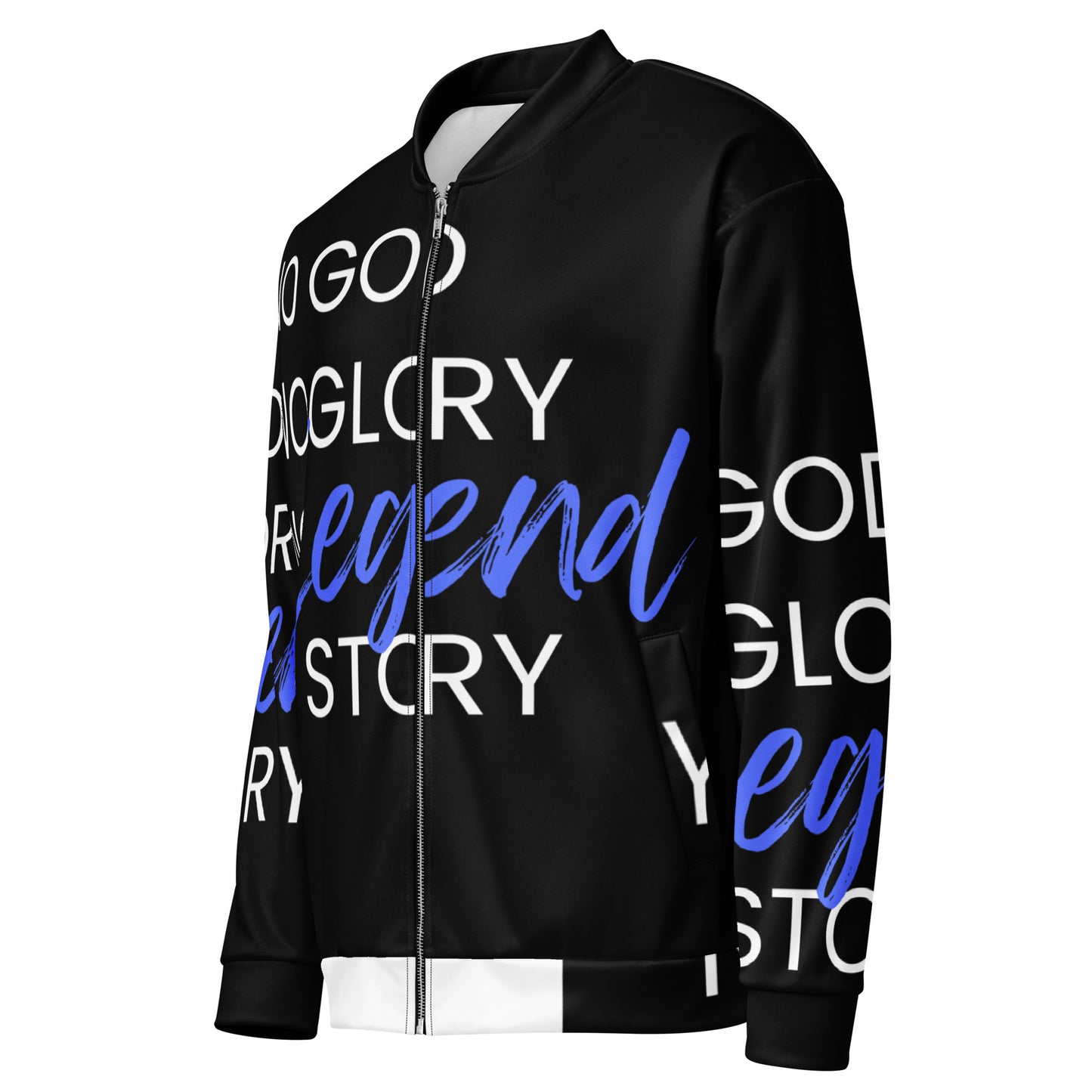Godly Mind Unisex Bomber Jacket - No Legend