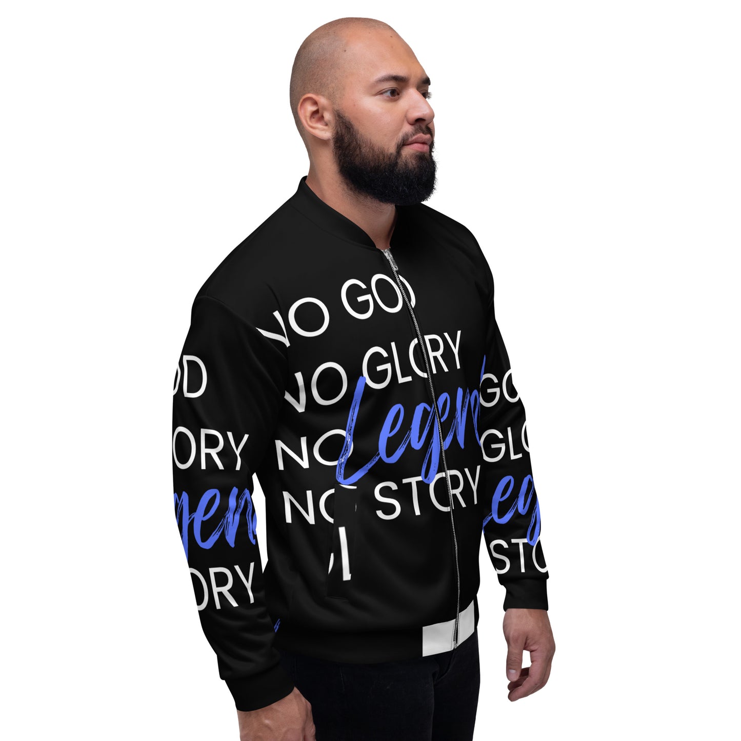 Godly Mind Unisex Bomber Jacket - No Legend