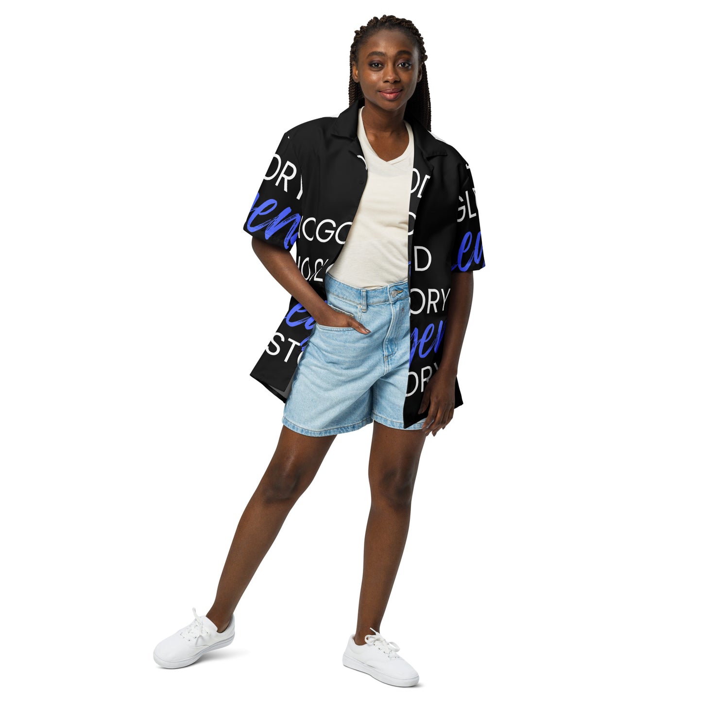 Godly Mind Unisex Button Down Shirt - No Legend