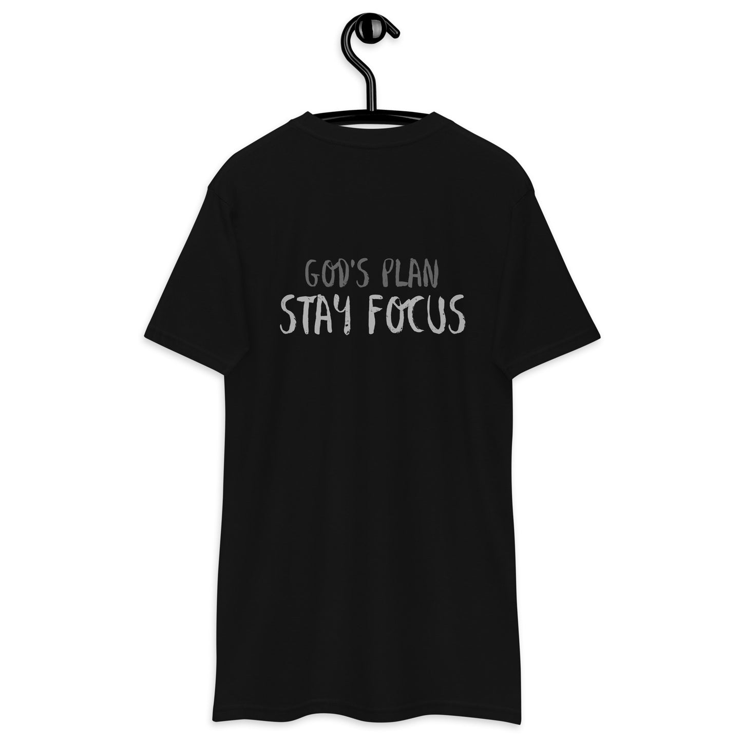 Godly Mind Men’s Premium Heavyweight Tee - Chest Logo