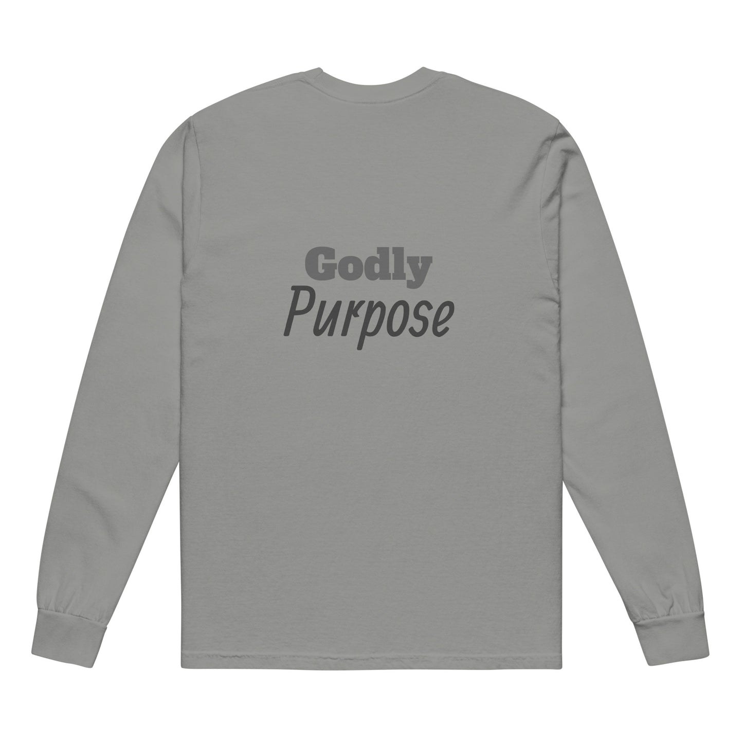Godly Mind Heavyweight Long-sleeve Shirt - Godly Purpose