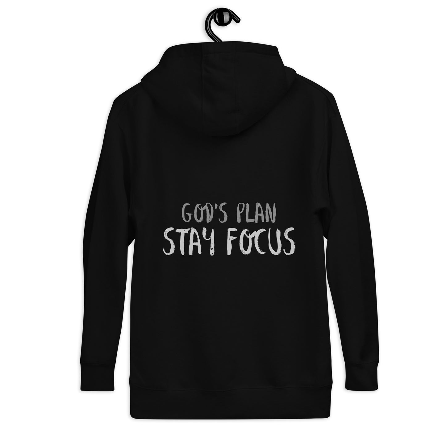 Godly Mind Unisex Streetwear Hoodie - God's Plan, Stay Focus