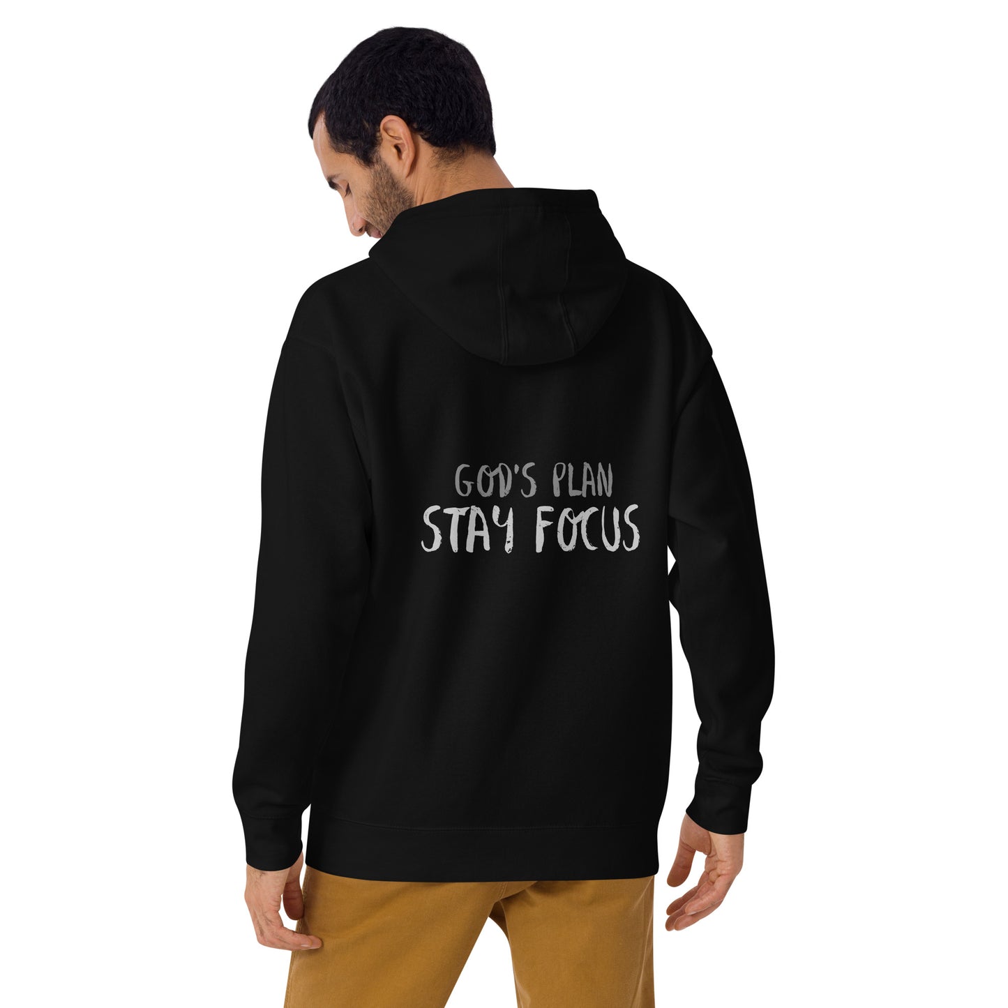Godly Mind Unisex Streetwear Hoodie - God's Plan, Stay Focus