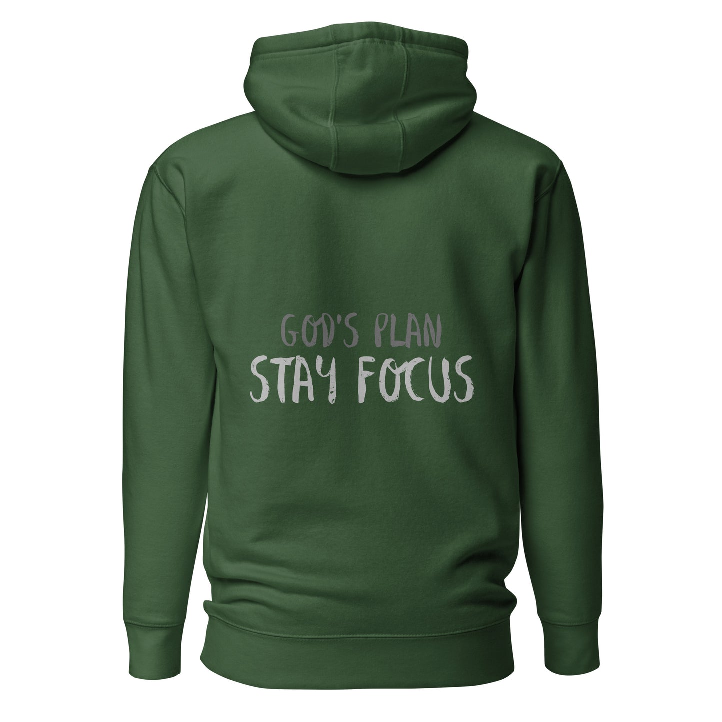 Godly Mind Unisex Streetwear Hoodie - God's Plan, Stay Focus