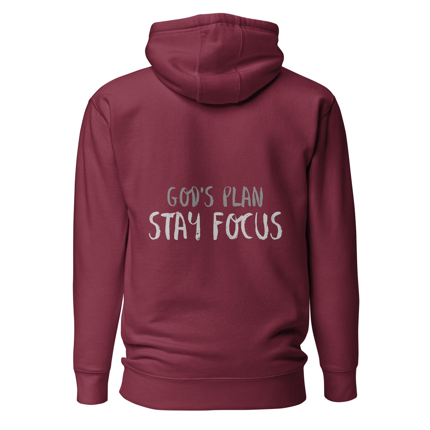 Godly Mind Unisex Streetwear Hoodie - God's Plan, Stay Focus