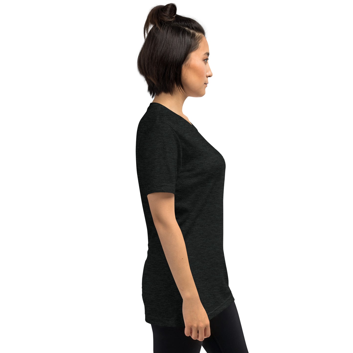 Godly Mind Embroidery Short Sleeve T-shirt - Fear Over Faith