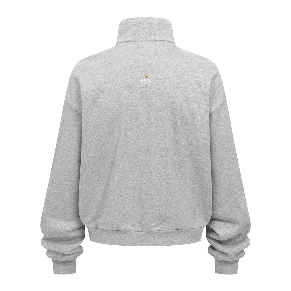 Unisex Brushed Stand-collar Zip-up Track Jacket