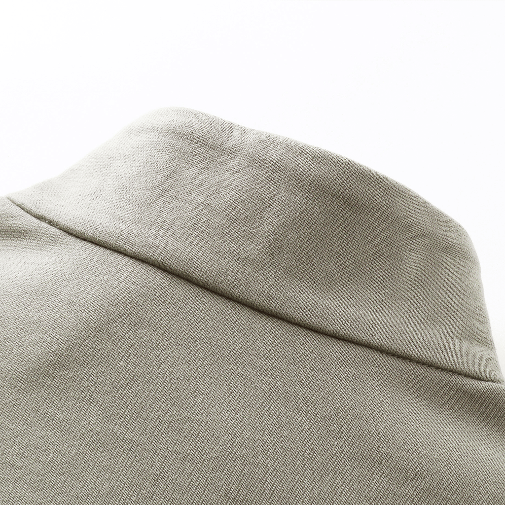 Unisex Brushed Stand-collar Zip-up Track Jacket