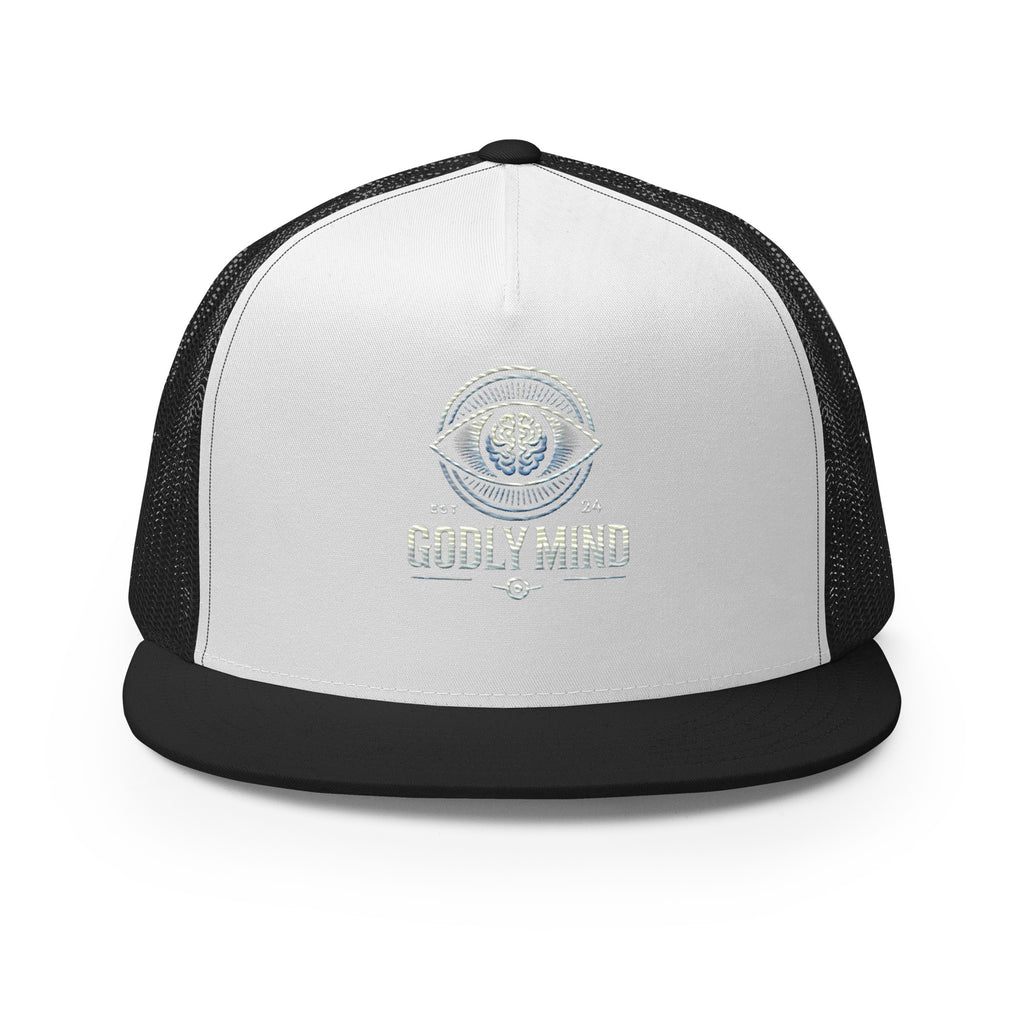 Godly Mind Classic Trucker Cap Embroidery Logo