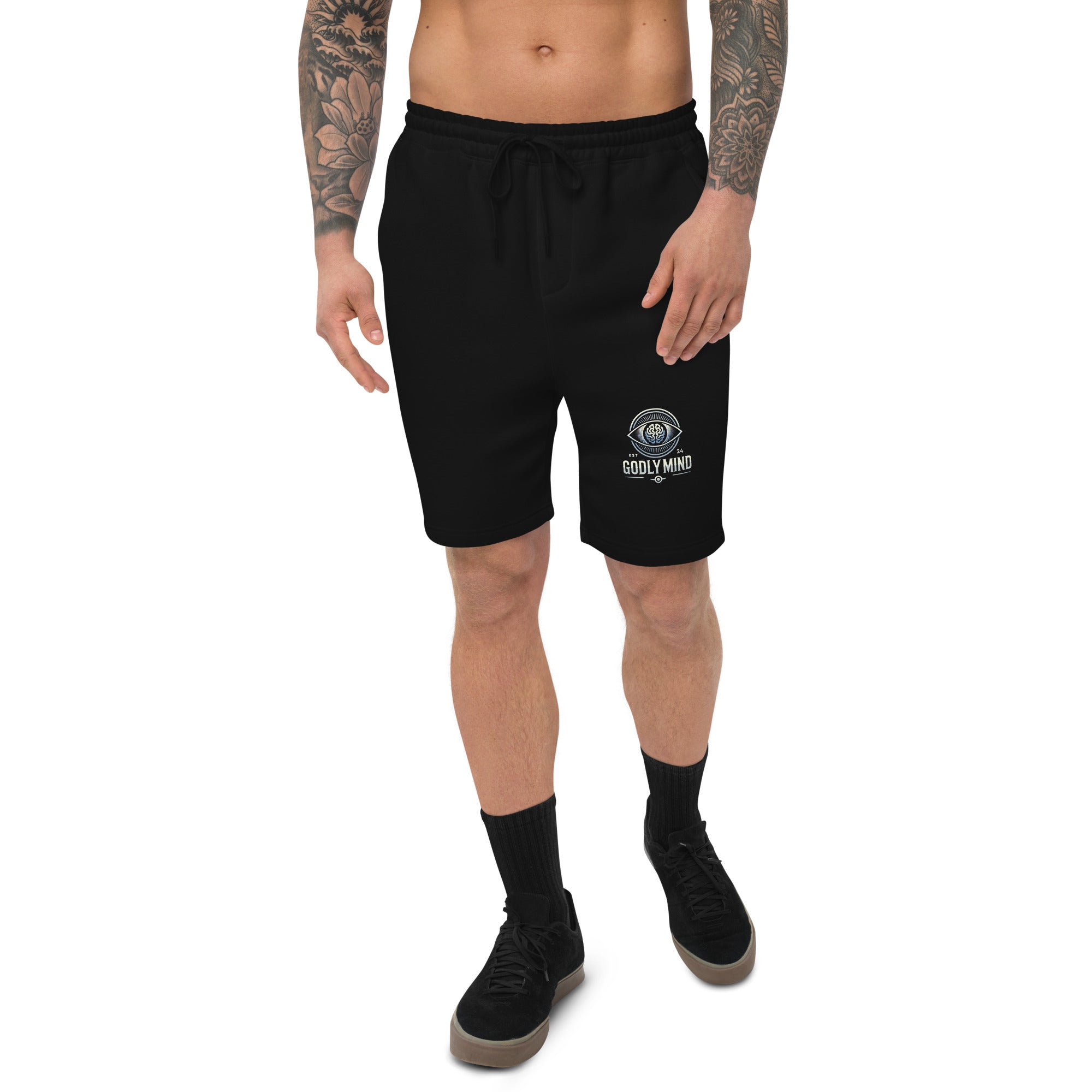 Godly Mind Men's Fleece Shorts
