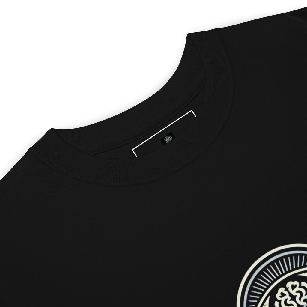 Godly Mind Men’s Premium Heavyweight Tee - Chest Logo