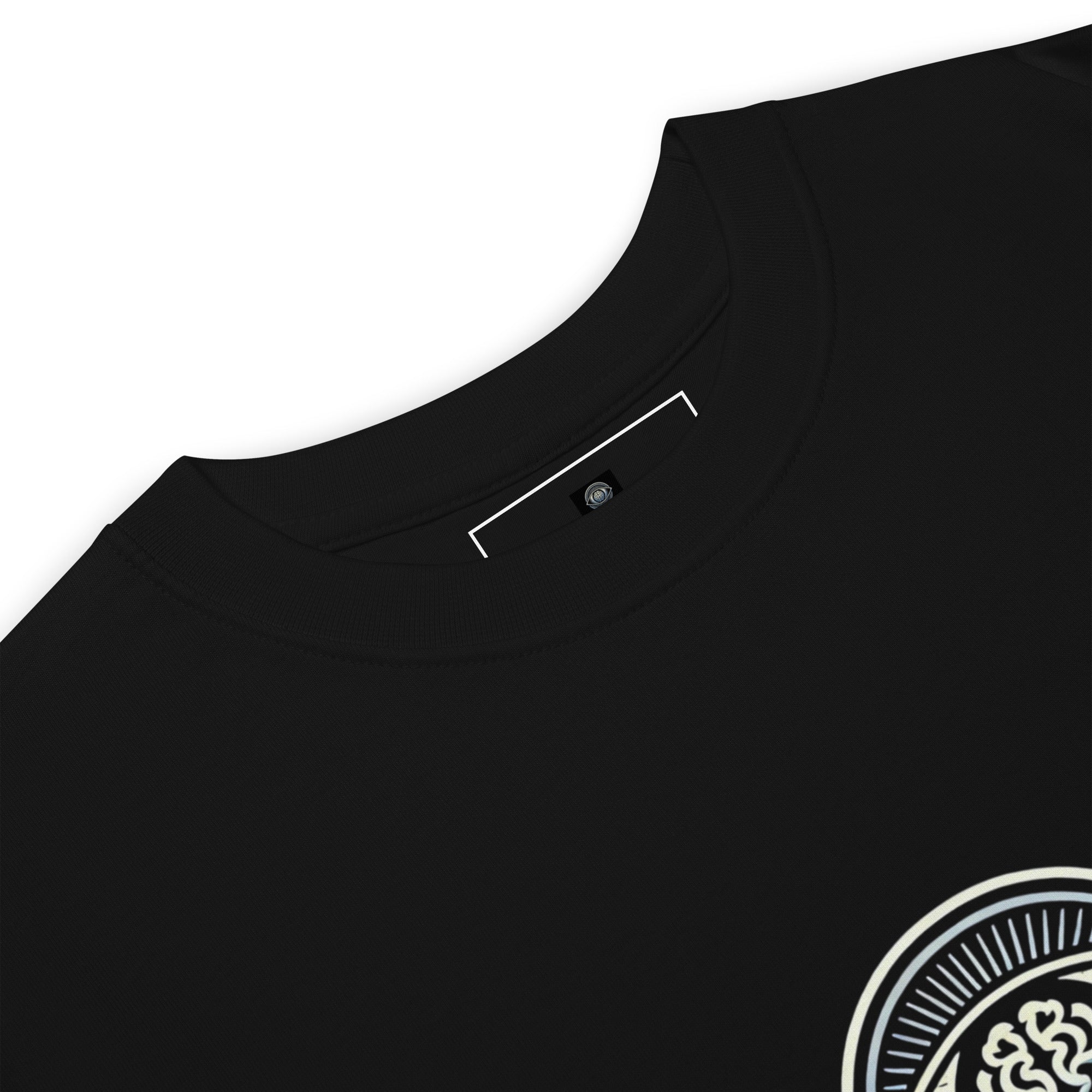 Godly Mind Men’s Premium Heavyweight Tee - Chest Logo