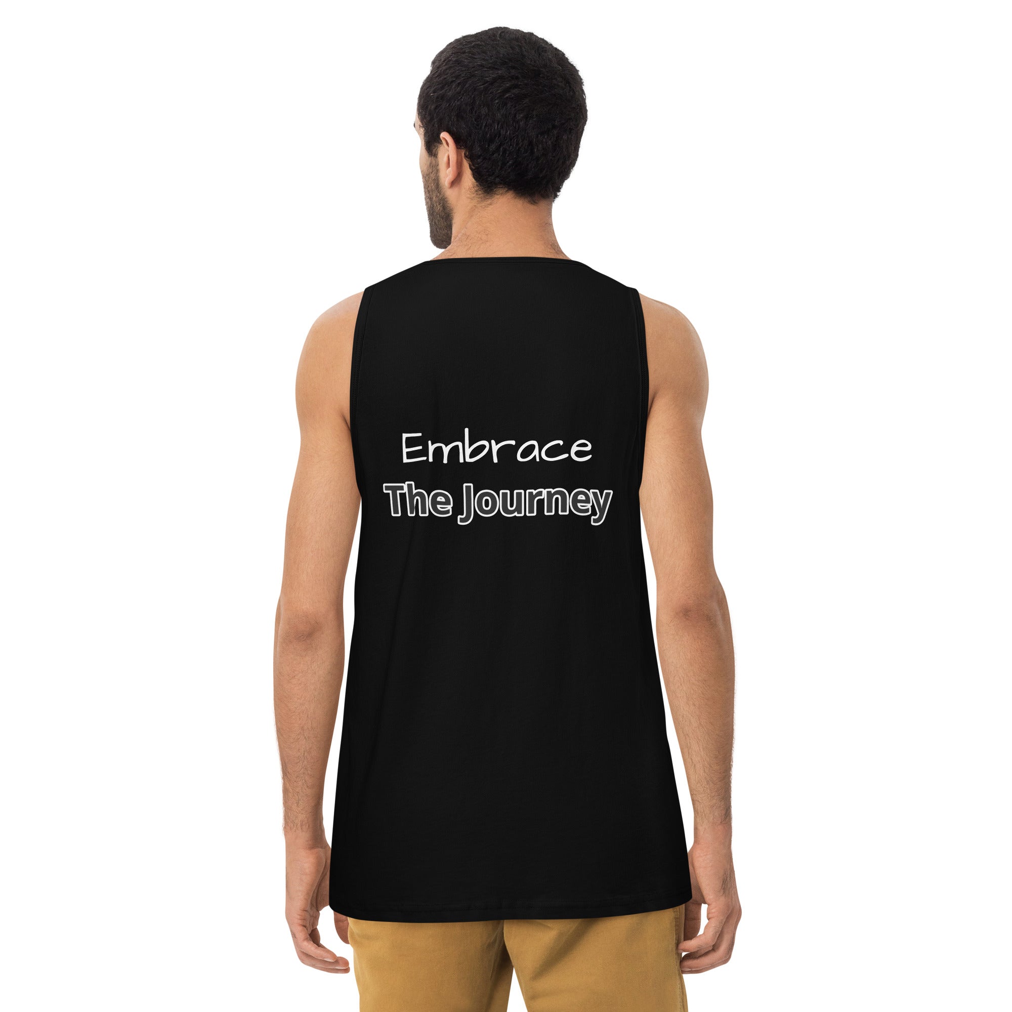 Godly Mind Men’s Premium tank top - Embrace The Journey