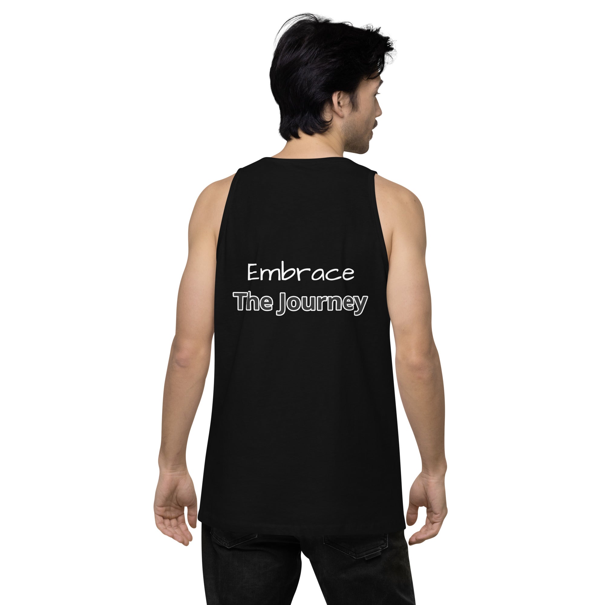 Godly Mind Men’s Premium tank top - Embrace The Journey
