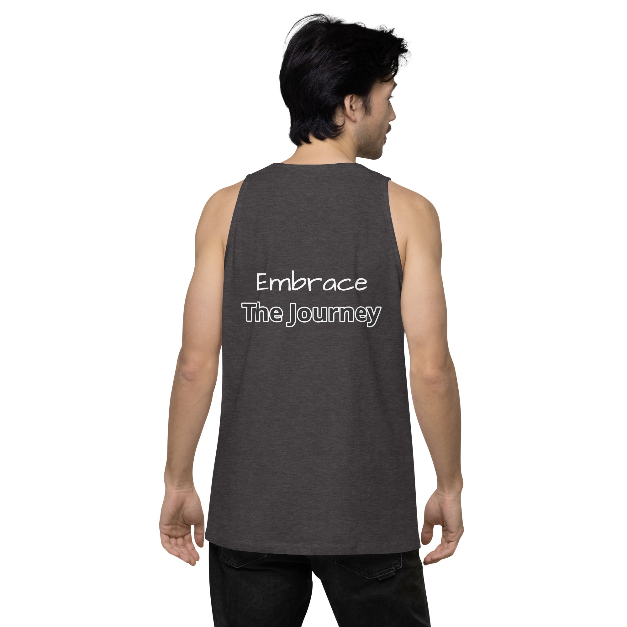 Godly Mind Men’s Premium tank top - Embrace The Journey