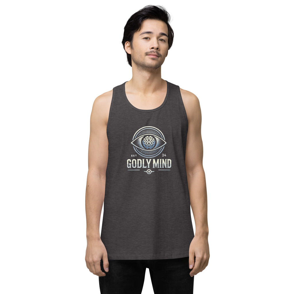 Godly Mind Men’s Premium tank top - Embrace The Journey