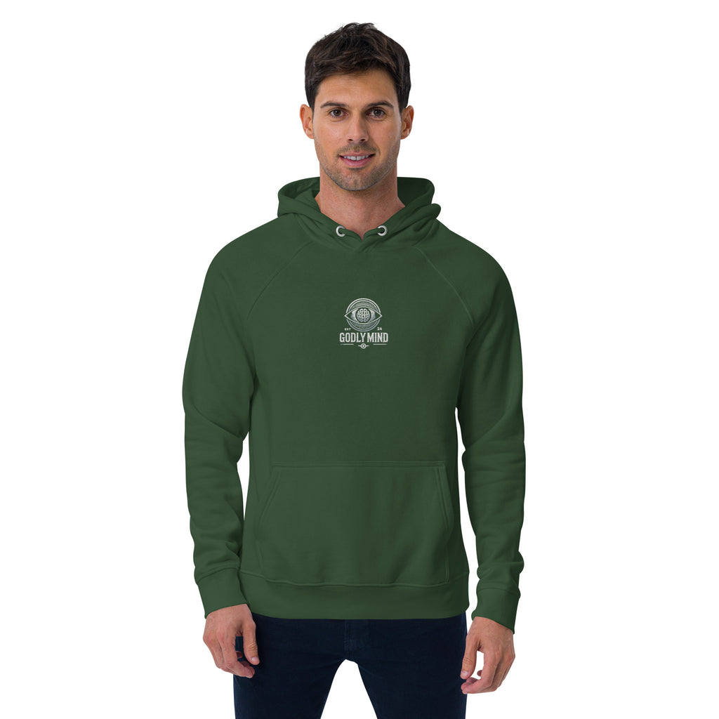 Godly Mind Unisex Eco Raglan Hoodie