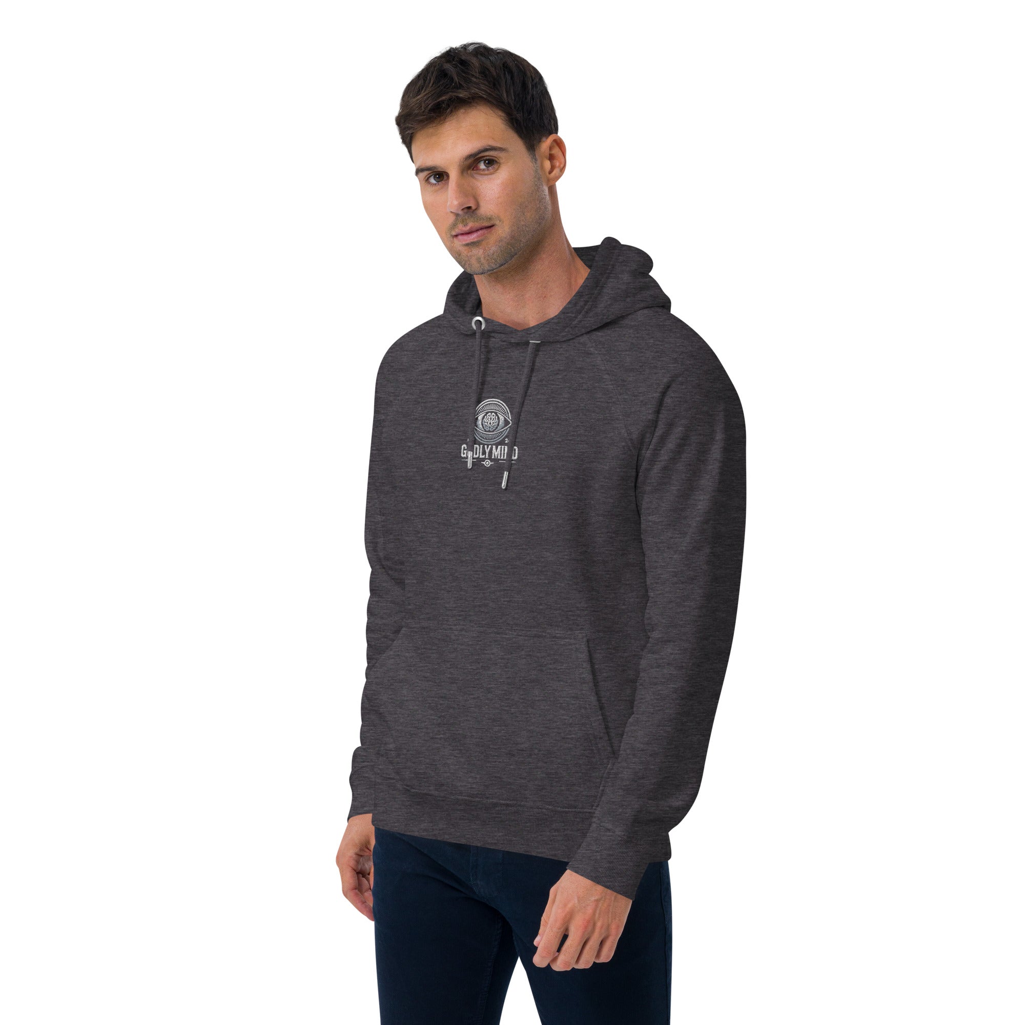Godly Mind Unisex Eco Raglan Hoodie