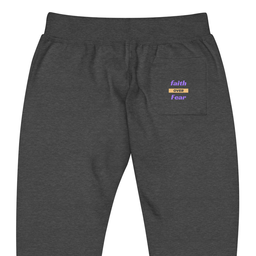 Godly Mind Unisex Fleece Sweatpants - Faith Over Fear