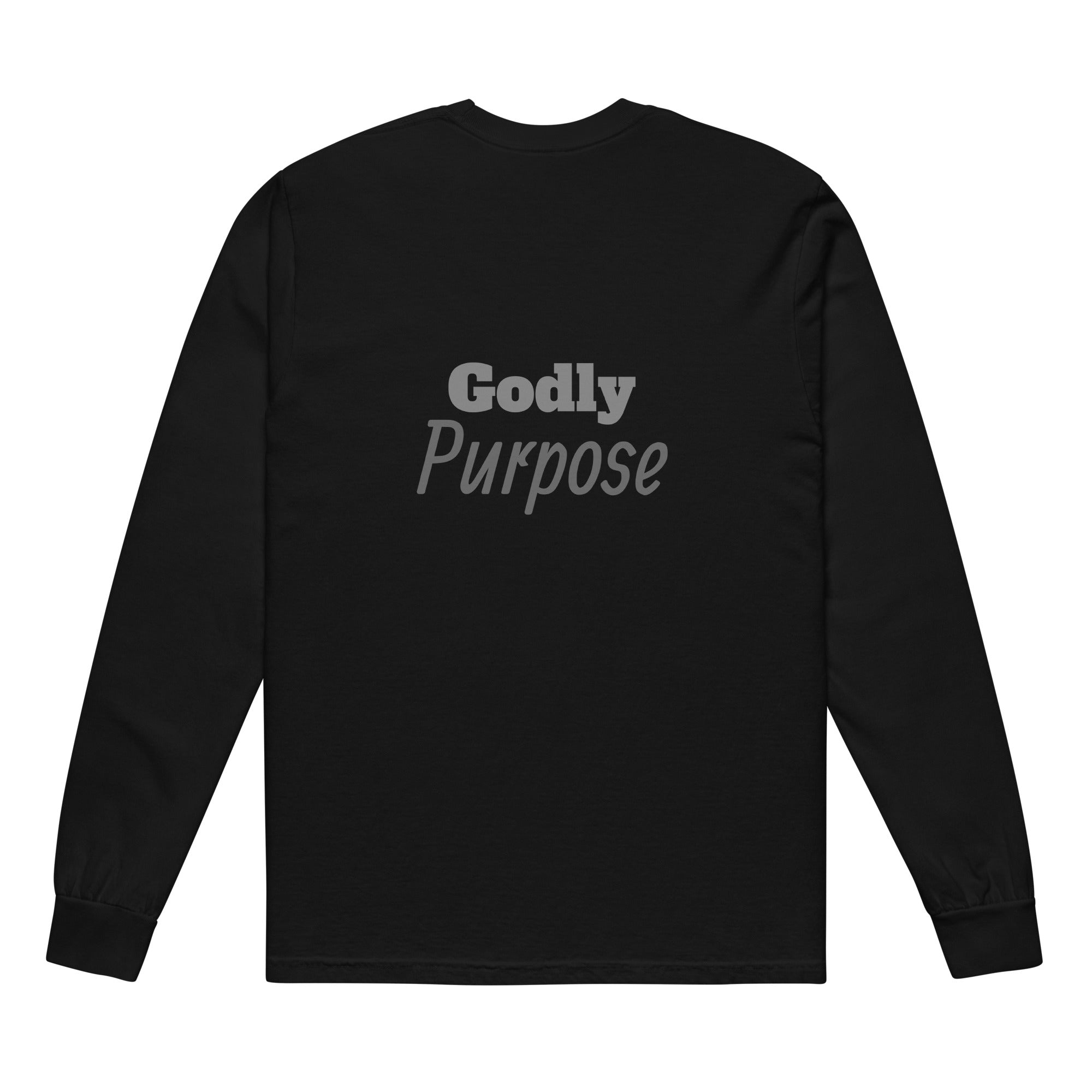 Godly Mind Heavyweight Long-sleeve Shirt - Godly Purpose