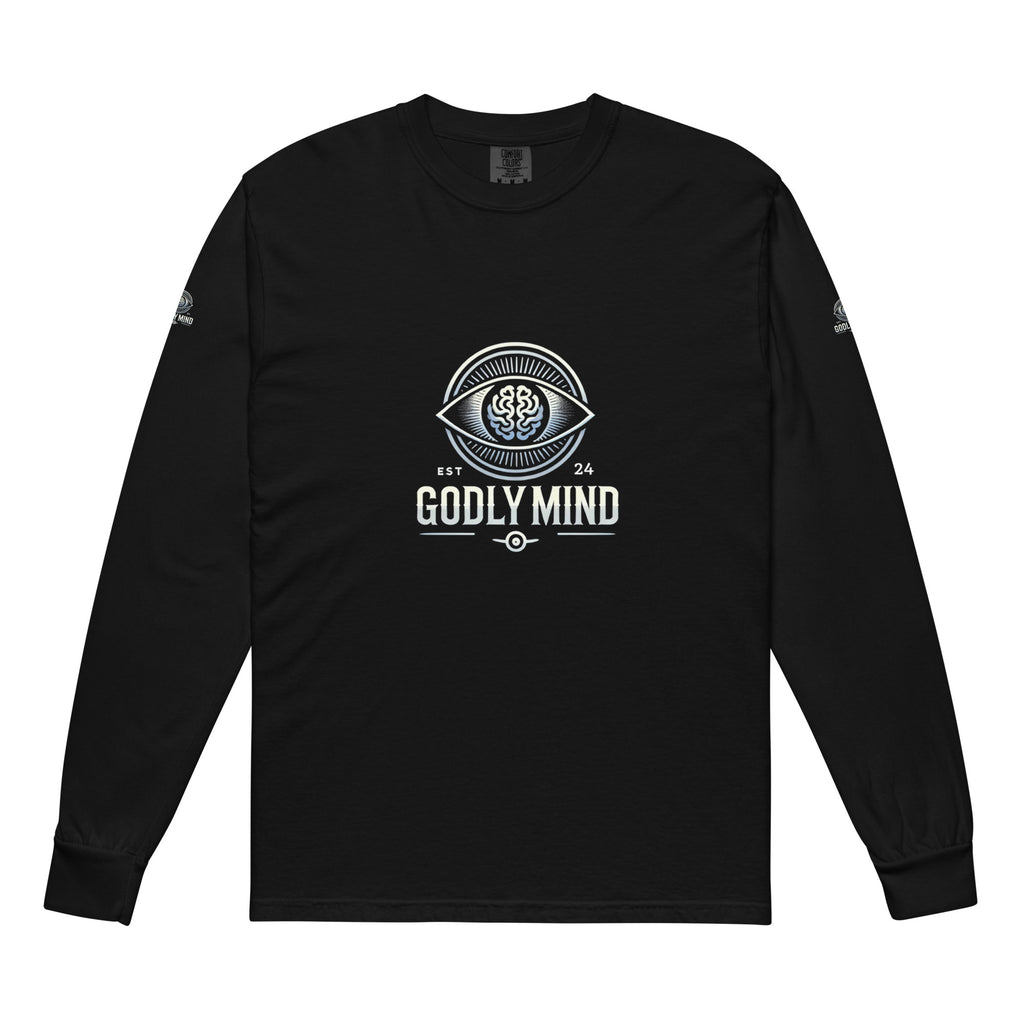 Godly Mind Heavyweight Long-sleeve Shirt - Face Your Fears