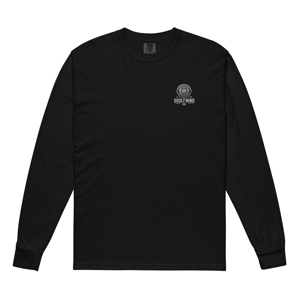 Godly Mind Heavyweight Long-sleeve Shirt - Godly Purpose