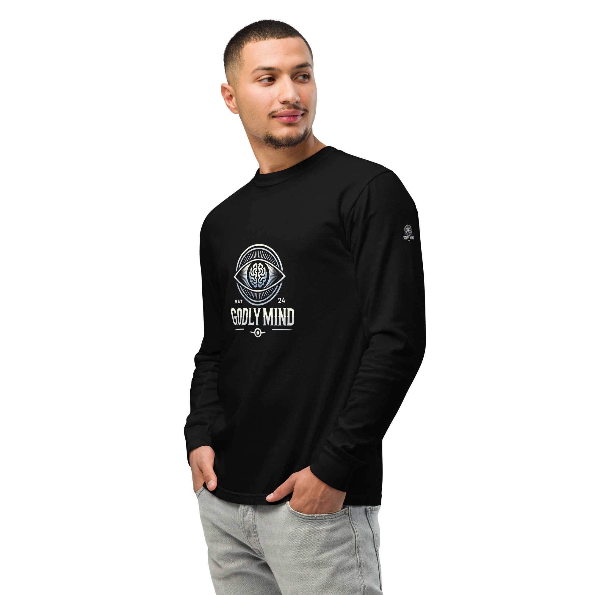 Godly Mind Heavyweight Long-sleeve Shirt - Face Your Fears