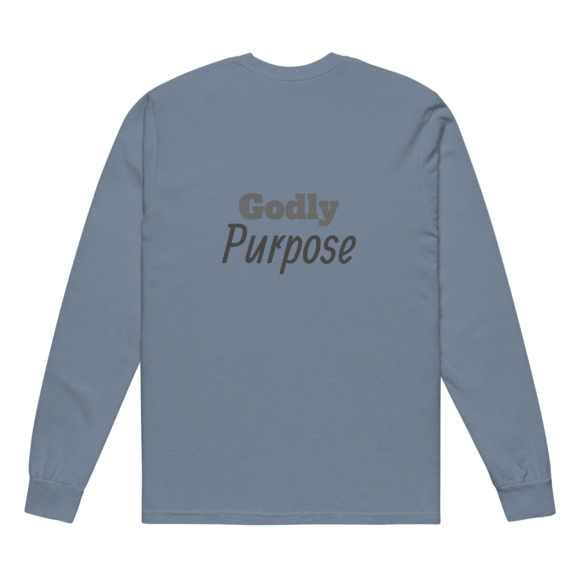 Godly Mind Heavyweight Long-sleeve Shirt - Godly Purpose
