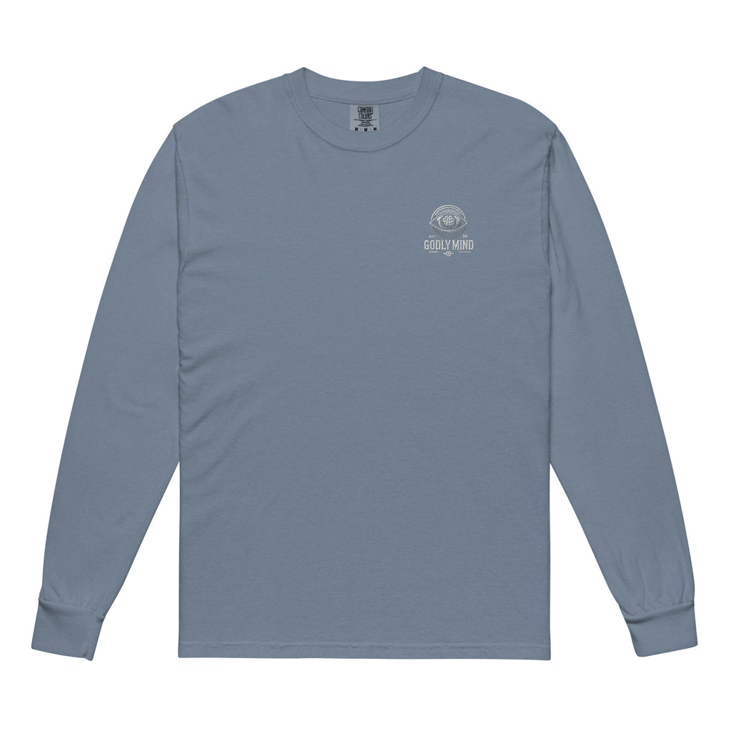 Godly Mind Heavyweight Long-sleeve Shirt - Godly Purpose