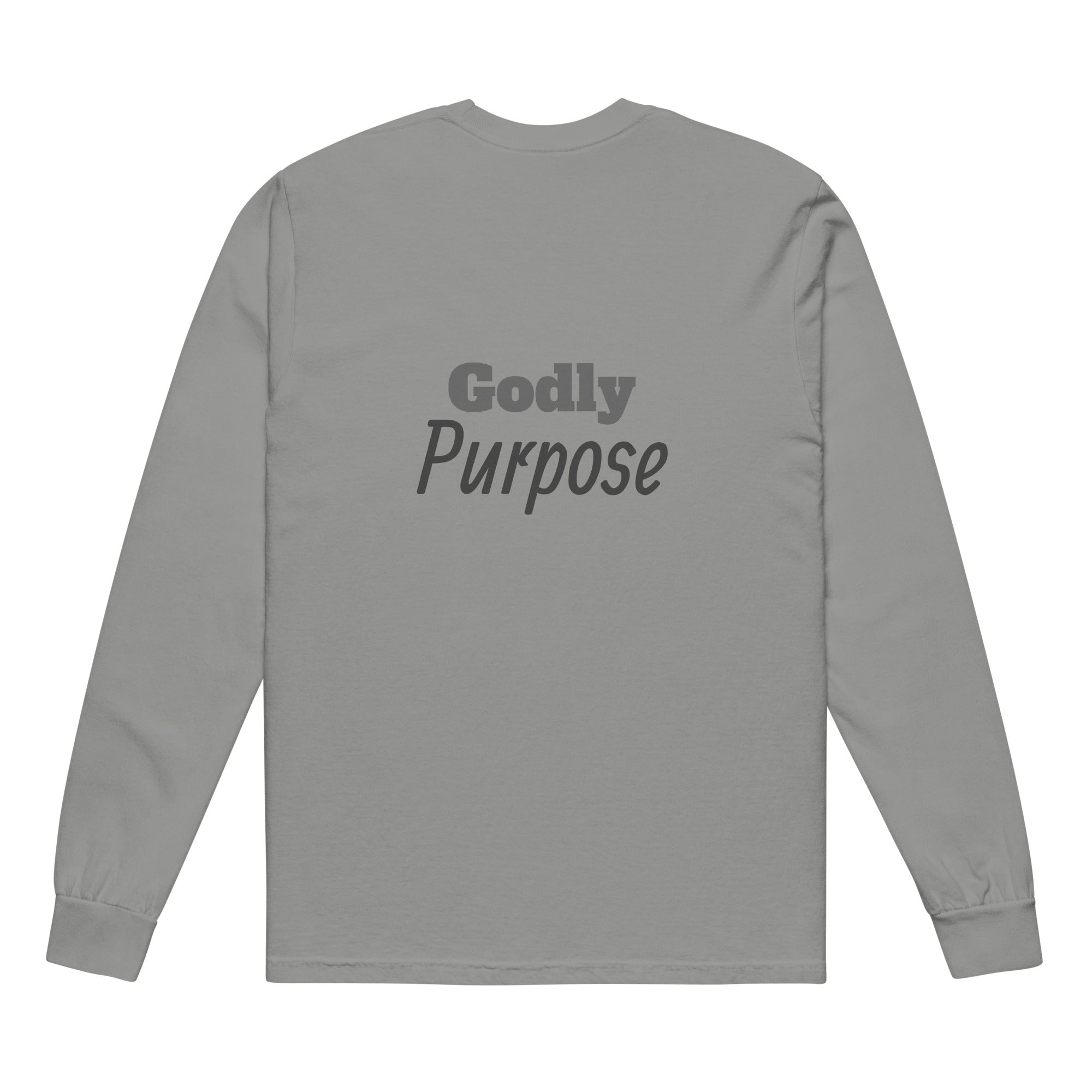 Godly Mind Heavyweight Long-sleeve Shirt - Godly Purpose