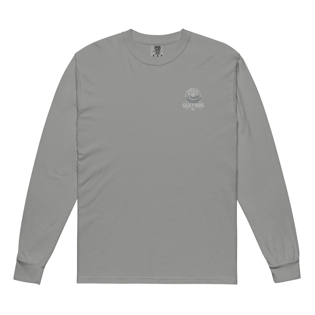 Godly Mind Heavyweight Long-sleeve Shirt - Godly Purpose