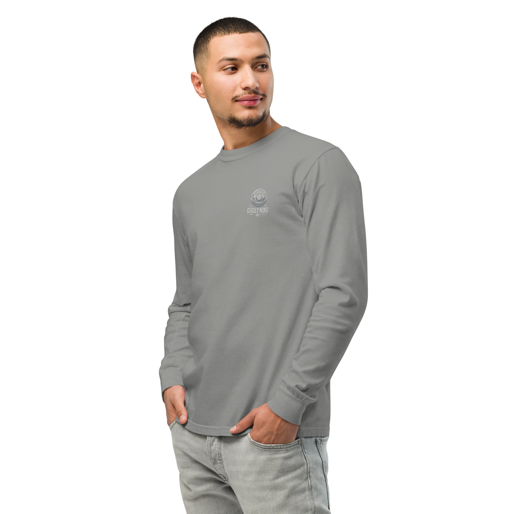 Godly Mind Heavyweight Long-sleeve Shirt - Godly Purpose