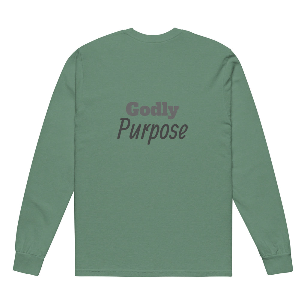 Godly Mind Heavyweight Long-sleeve Shirt - Godly Purpose