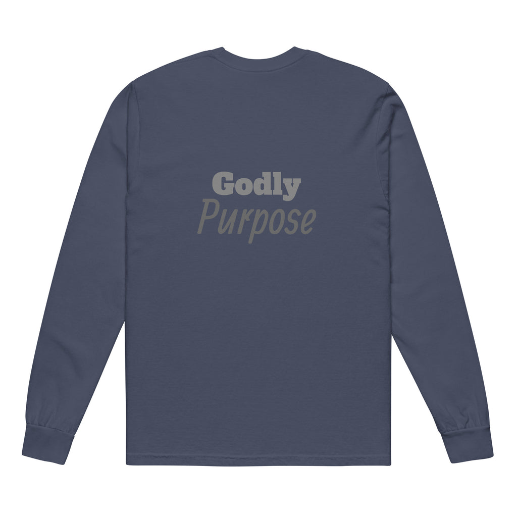Godly Mind Heavyweight Long-sleeve Shirt - Godly Purpose