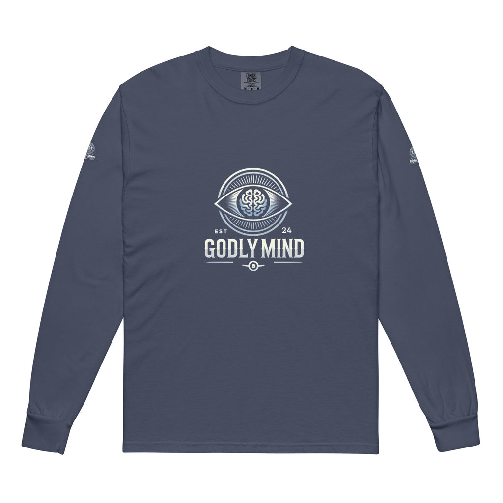 Godly Mind Heavyweight Long-sleeve Shirt - Face Your Fears