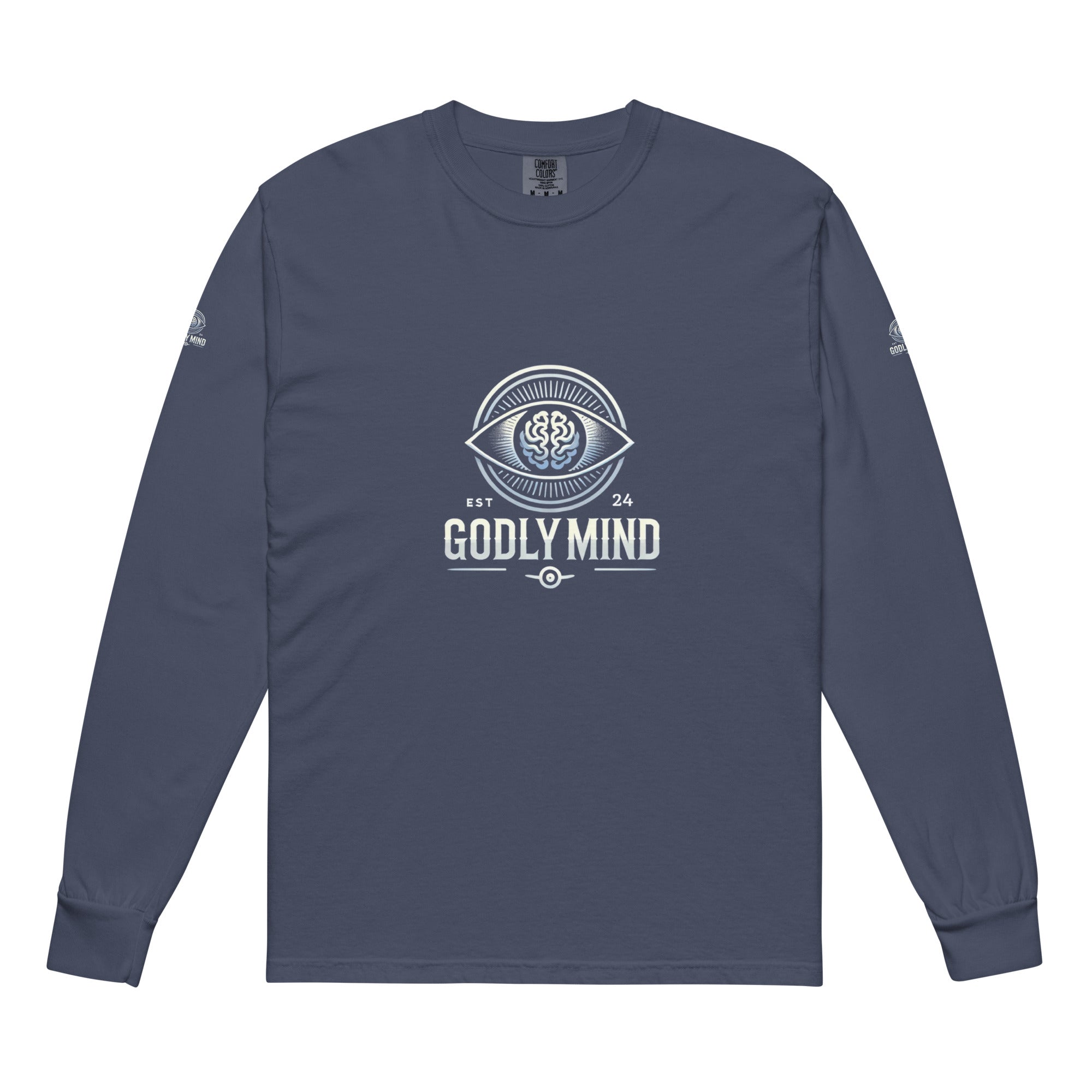 Godly Mind Heavyweight Long-sleeve Shirt - Face Your Fears