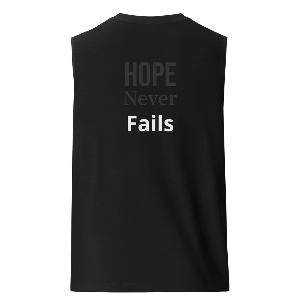 Godly Mind Muscle Shirt - Hope Never Fails