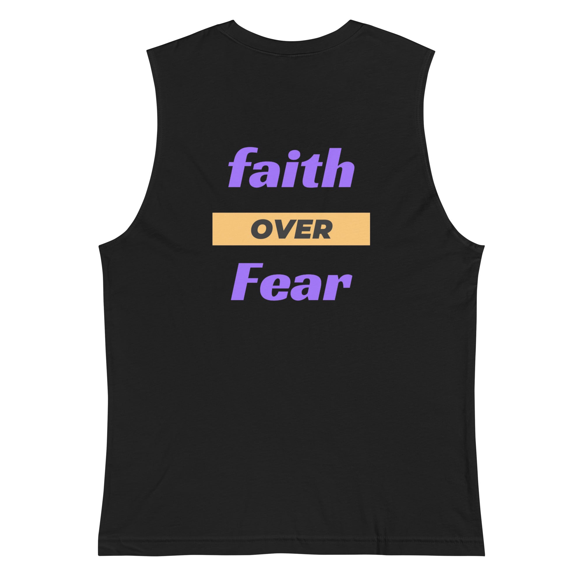 Godly Mind Muscle Shirt - Faith Over Fear