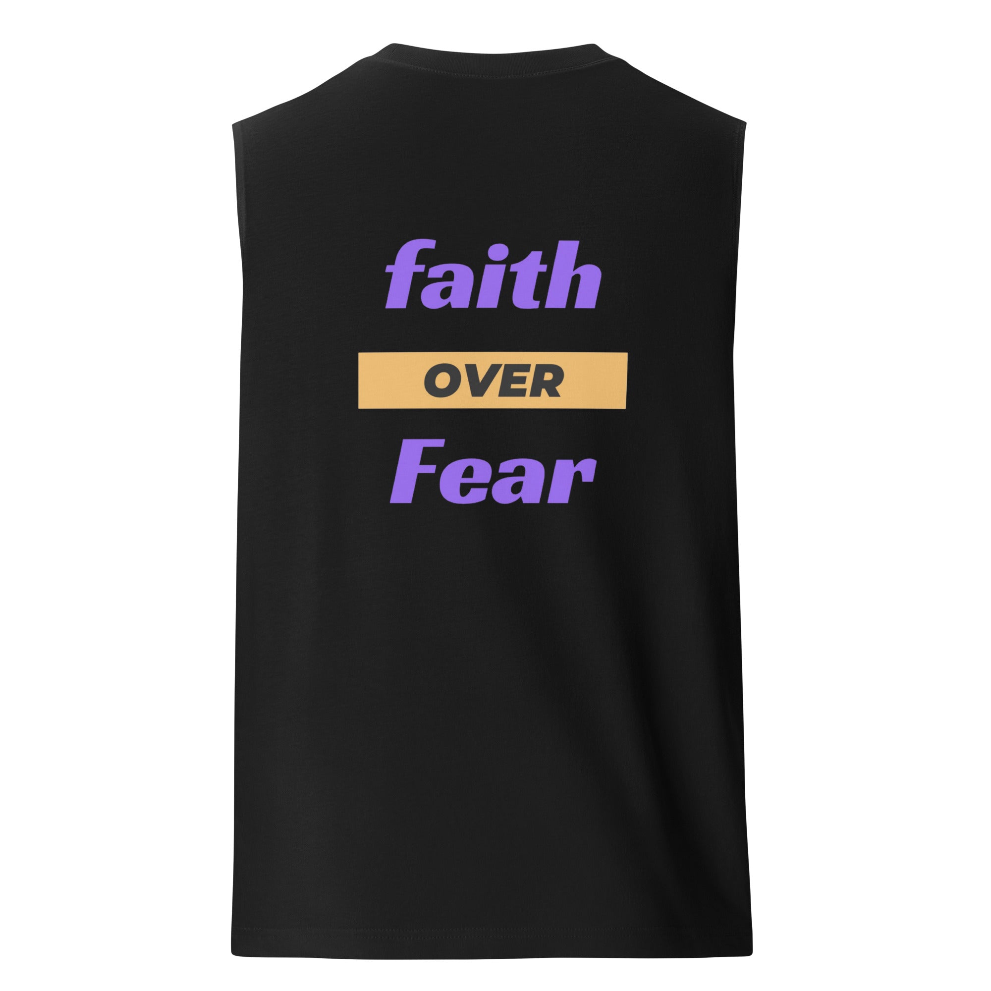 Godly Mind Muscle Shirt - Faith Over Fear