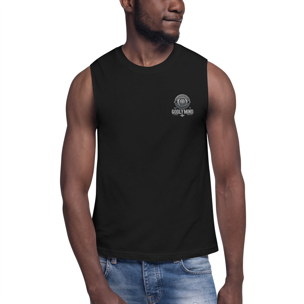 Godly Mind Muscle Shirt - Faith Over Fear