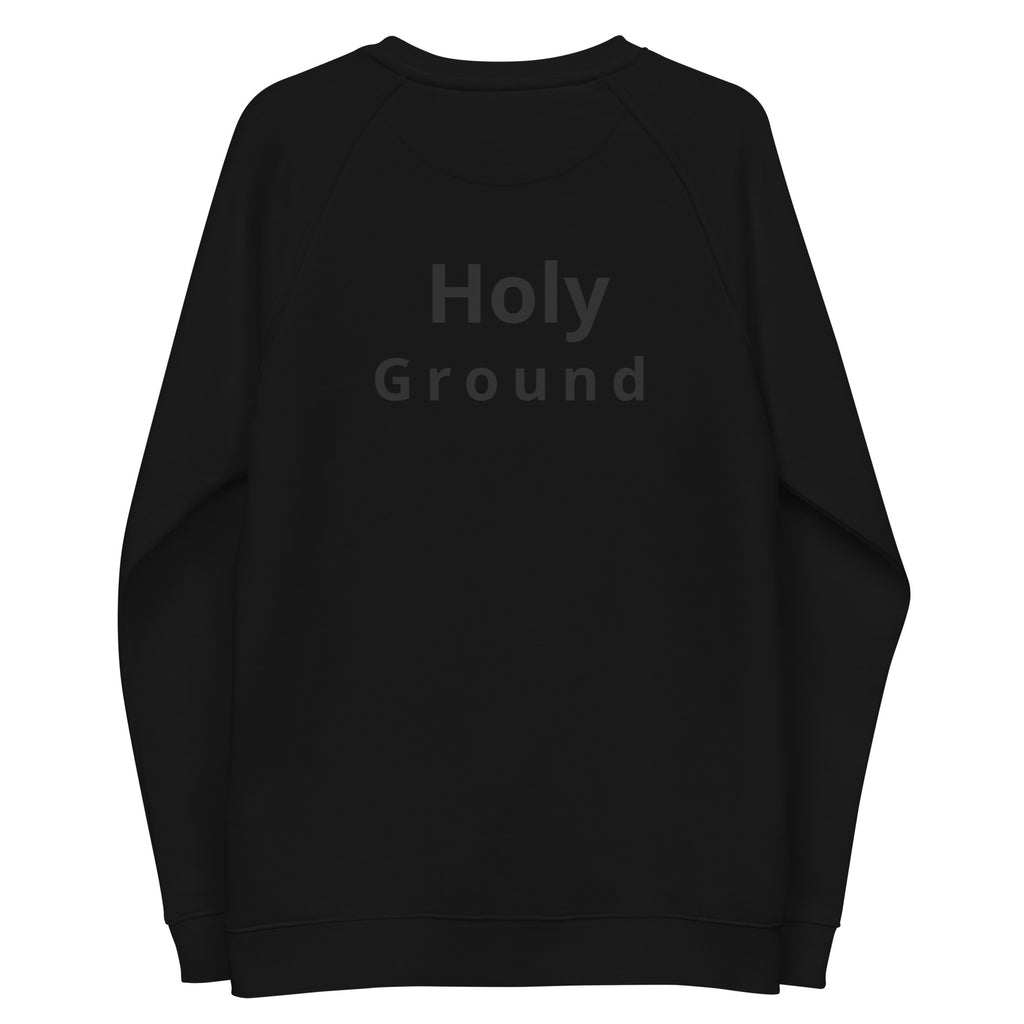 Godly Mind Unisex Organic Raglan Sweatshirt