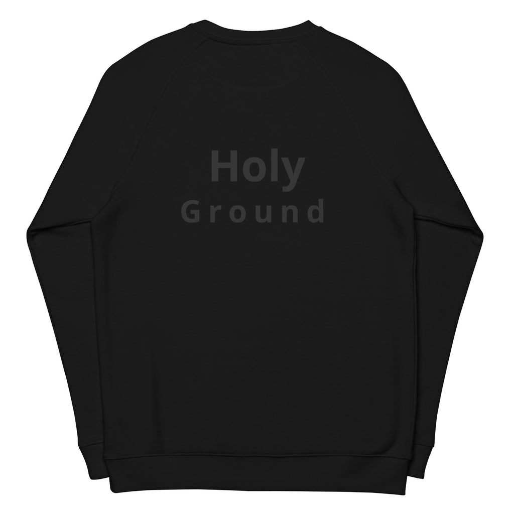 Godly Mind Unisex Organic Raglan Sweatshirt