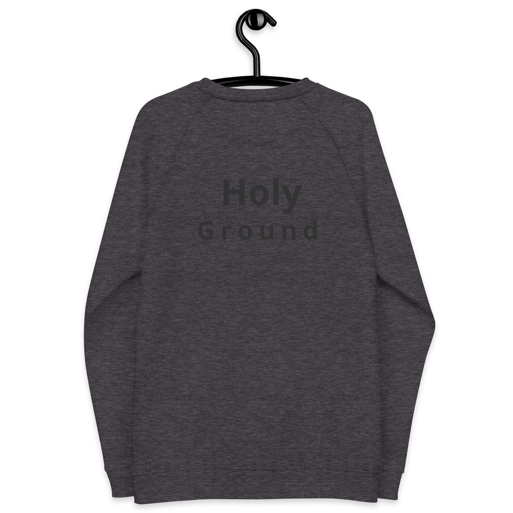 Godly Mind Unisex Organic Raglan Sweatshirt