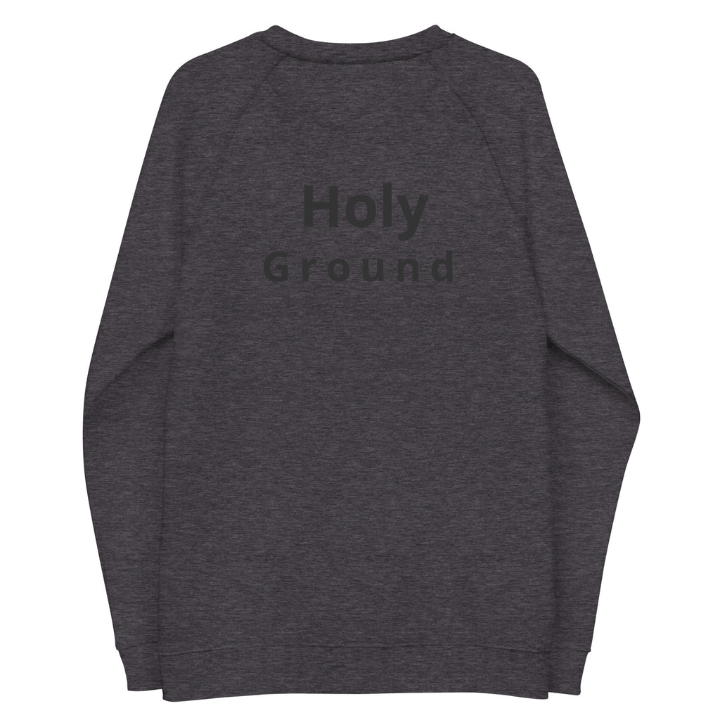 Godly Mind Unisex Organic Raglan Sweatshirt