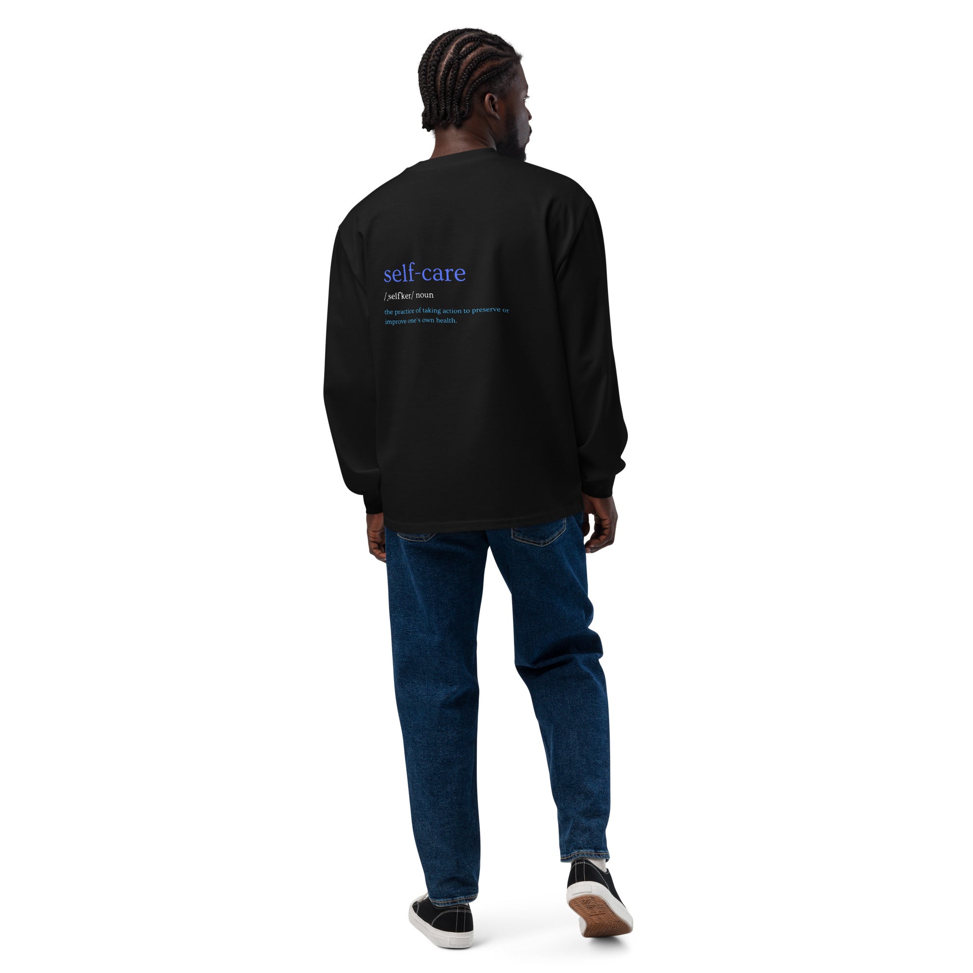 Godly Mind Premium Heavyweight Long sleeve Shirt - Self Care
