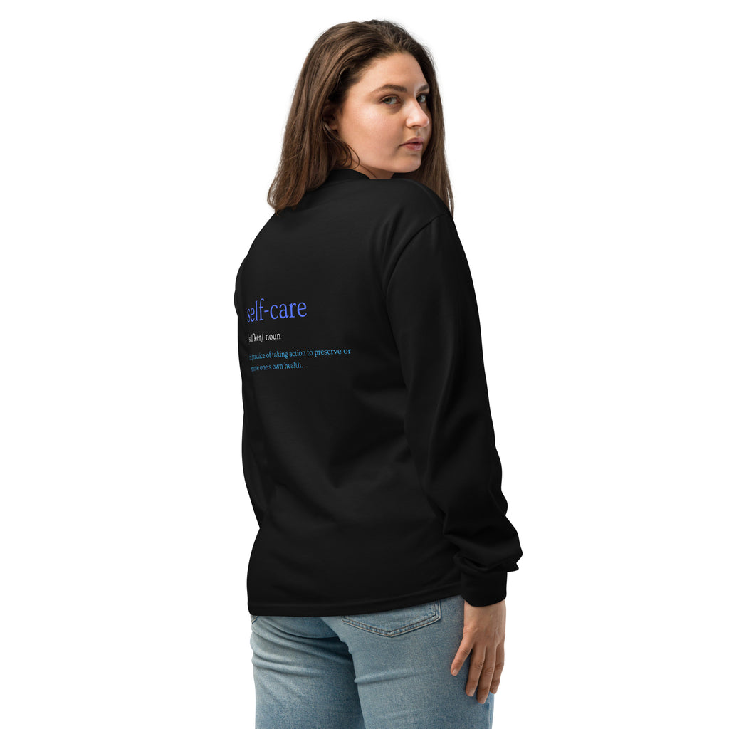 Godly Mind Premium Heavyweight Long sleeve Shirt - Self Care