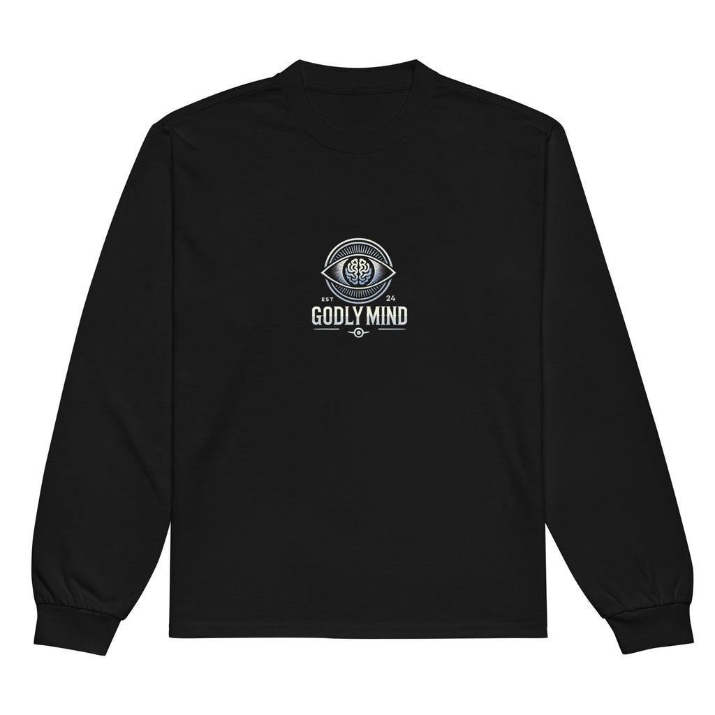 Godly Mind Premium Heavyweight Long Sleeve Shirt - Just Keep